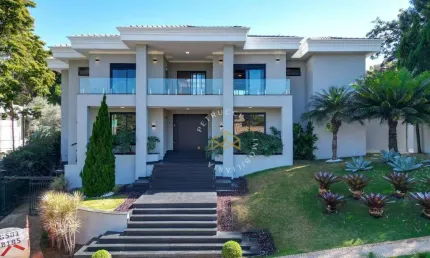 Casa com 6 dormitórios à venda, 1040 m² por r$ 16.990.000,00 - loteamento alphaville campinas - campinas/sp