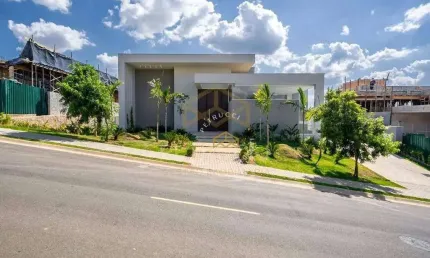 Casa com 4 dormitórios à venda, 467 m² por r$ 5.800.000,00 - loteamento residencial entre verdes (sousas) - campinas/sp