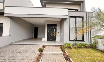 Casa com 3 dormitórios à venda, 140 m² - parque brasil 500 - paulínia/sp