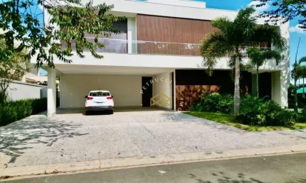 Casa com 5 dormitórios à venda, 350 m² por r$ 8.500.000,00 - loteamento mont blanc residence - campinas/sp