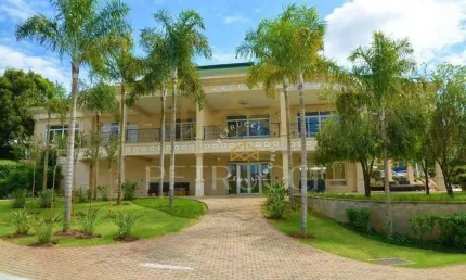 Casa com 4 dormitórios à venda, 520 m² por r$ 10.000.000,00 - loteamento mont blanc residence - campinas/sp