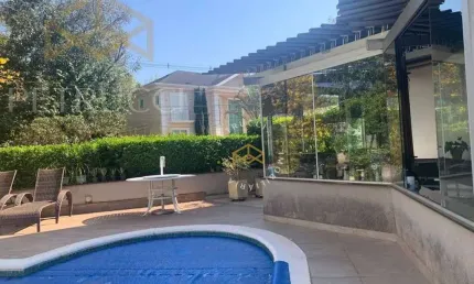 Casa com 4 dormitórios à venda, 553 m² por r$ 2.980.000,00 - condomínio reserva colonial - valinhos/sp
