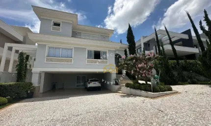 Casa com 4 dormitórios à venda, 580 m² por r$ 7.500.000,00 - loteamento mont blanc residence - campinas/sp