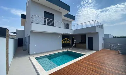Casa com 3 dormitórios à venda, 278 m² por r$ 2.226.000,00 - condominio colina di pharma - valinhos/sp