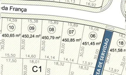Lote poente na cidade alpha ceara 1 ao lado da area de servidao!