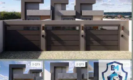 Casa para venda em betim, guarujá mansões, 3 dormitórios, 1 suíte, 2 banheiros, 2 vagas