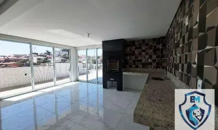 Cobertura para venda em betim, filadélfia, 3 dormitórios, 1 suíte, 3 banheiros, 4 vagas