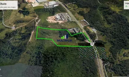 Terreno comercial à venda na Br 0,40 Km 519, Tropeiros, Esmeraldas