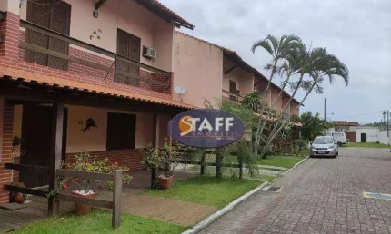 Casa com 2 dormitórios à venda, 90 m² por r$ 450.000 - parque burle - cabo frio/rj