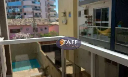 Apartamento com 4 dormitórios à venda, 120 m² por r$ 630.000,00 - braga - cabo frio/rj