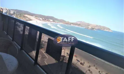 Cobertura com 4 dormitórios à venda, 318 m² por r$ 3.800.000,00 - praia do forte - cabo frio/rj