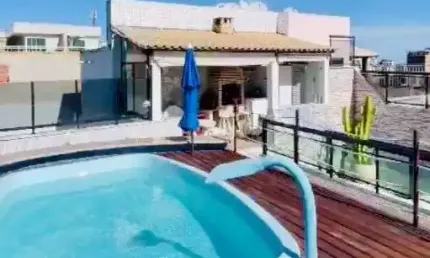 Cobertura com 4 dormitórios à venda, 210 m² por r$ 1.800.000,00 - centro - cabo frio/rj