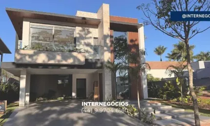 Casa em condomínio fechado com 3 quartos à venda na Estrada Romeirinha, 2413, Jardins de Monet Residence, Maringá