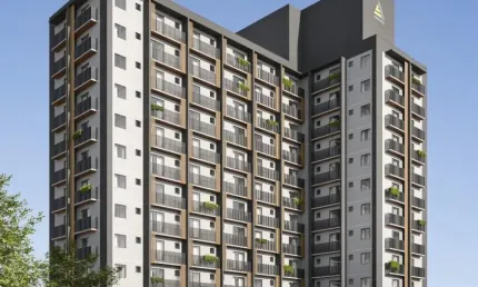 Apartamento com 1 quarto à venda na Rua Tenente Djalma Dutra, Centro, São José dos Pinhais