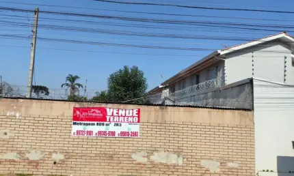 Terreno à venda no guaíra – curitiba/pr | zr3 com 409 m²