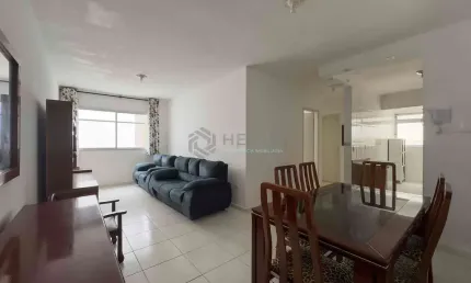 Apartamento a duas quadras da praia das pitangueiras, guarujá-sp