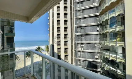 Apartamento padrão à venda, jardim astúrias, guarujá, sp