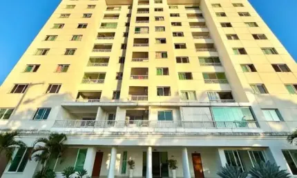 Apartamento 2/4 com suíte no condomínio specialle total residence ao lado da unime e atrás do parque shopping.