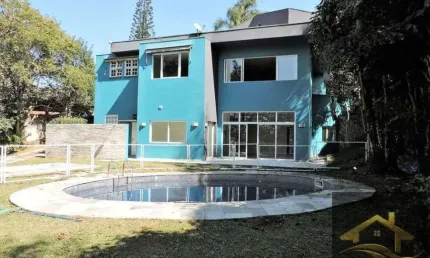 Locação - pque primavera - 6 suites, piscina e bosque