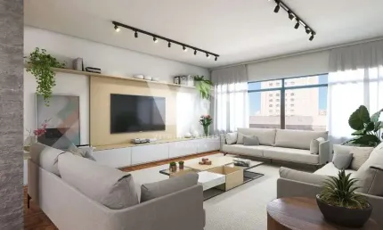 Apartamento à venda em cerqueira césar, com 3 dormitórios, 1 suíte e 2 vagas de garagem. varanda com vista e perto do metrô.