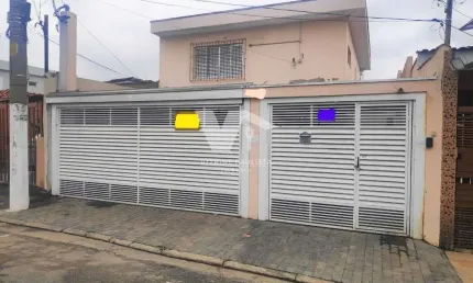 Sobrado para venda (vila ema), 238 m², 3 dormitórios (1 suíte), 4 vagas cobertas e 2x salões de festas (130 m²). próximo do metrô são lucas (240 m).