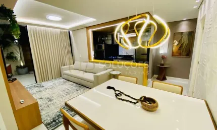 Apartamento 3 quartos (2 suítes) dce completa, mobiliado | park sul- aguas claras