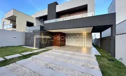 Condomínio alto da boa vista - casa 4 suítes alto padrão completa c/ piscina + academia + escritório | condomínio alto da boa vista