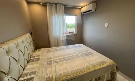Vista privilegiada no tijolinho   -apartamento mobiliado de 2 quartos - 47 m² - praia da bandeira - por 250.000,00