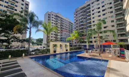 Apto 2 quartos com suíte e vaga para alugar 56m² no nova penha clube condomínio