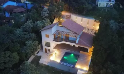 Bela casa, com vista incrível para a represa, em condomínio - mairiporã!