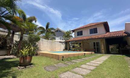 Casa em condomínio fechado com 4 quartos à venda na Rua Colbert Coelho, Barra da Tijuca, Rio de Janeiro, 481 m2 por R$ 2.690.000