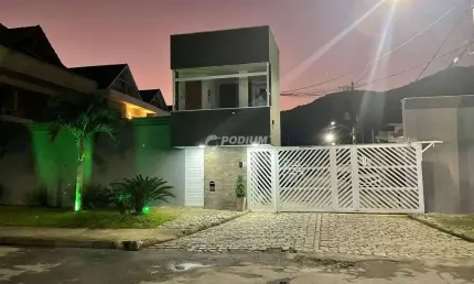 Casa em condomínio fechado com 4 quartos à venda na Rua João Marques Cadengo, Vargem Pequena, Rio de Janeiro