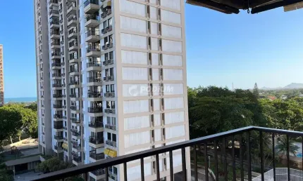 Barra da tijuca | apartamento 2 quartos, sendo 1 suite