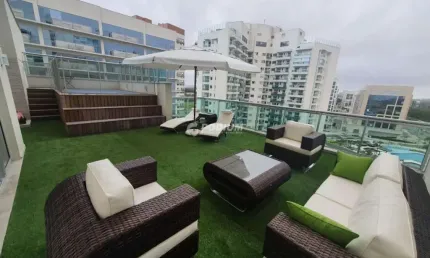 Barra da Tijuca | Cobertura Duplex 4 quartos, sendo 2 suites