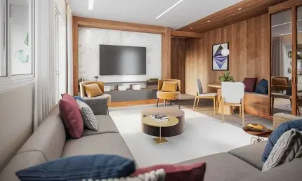 Apartamento para venda tem 69 metros quadrados com 2 quartos