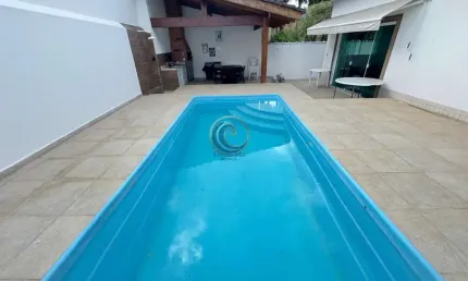 Casa em condomínio para venda em guarujá, praia do pernambuco, 3 dormitórios, 1 suíte, 4 banheiros, 2 vagas