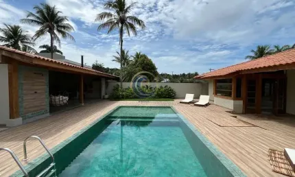 Casa em condomínio para venda em guarujá, jardim acapulco, 4 dormitórios, 4 suítes, 6 banheiros, 4 vagas