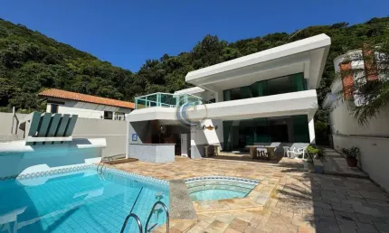 Casa em condomínio para venda em guarujá, praia do pernambuco, 5 dormitórios, 4 suítes, 5 banheiros, 6 vagas