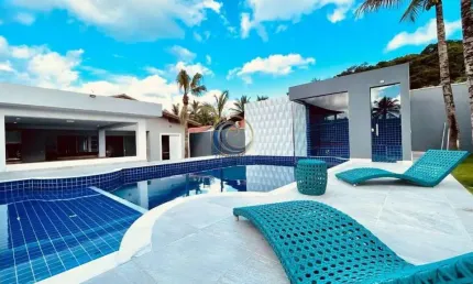 Casa em condomínio para venda em guarujá, jardim acapulco, 3 dormitórios, 2 suítes, 4 banheiros, 2 vagas