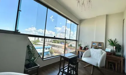 Cobertura bem localizada no centro de canoas, com suite/sacada  e churrasqueira