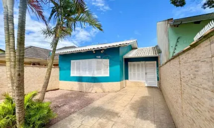 Casa térrea de 3 dormitórios bairro harmomia loteamento pitangueiras