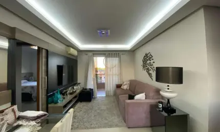 Apto com 2 dormitórios semimobiliado bairro nossa senhora das graças