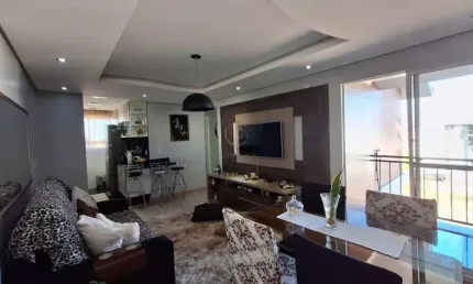 Apartamento de 03 dormitórios, sacada com churrasqueira no igara em canoas