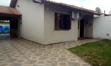 Casa de alvenaria em nova santa rita, com 3 dormitórios, 2 banheiros, 2 vagas
