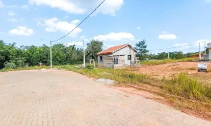 Terreno plano pronto para construir em nova santa rita