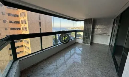 Apartamento 03 quartos/suíte + quarto e banheiro de serviço, 02 vagas na praia do canto