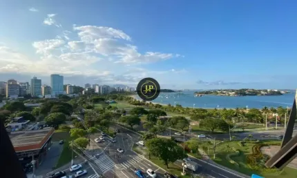 Sala comercial com vaga de garagem coberta - na enseada do suá