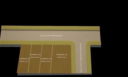 Terreno de esquina no residencial ipê - próximo ao parque atuba