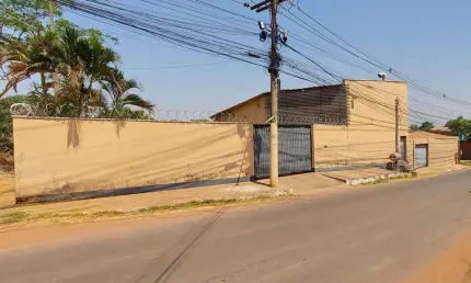 Galpão / barracão para locação em várzea grande, água vermelha, 2 banheiros