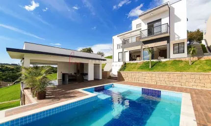 Residencial dos lagos - casa com 4 suítes no residencial dos lagos em itupeva/sp por r$ 2.650.000